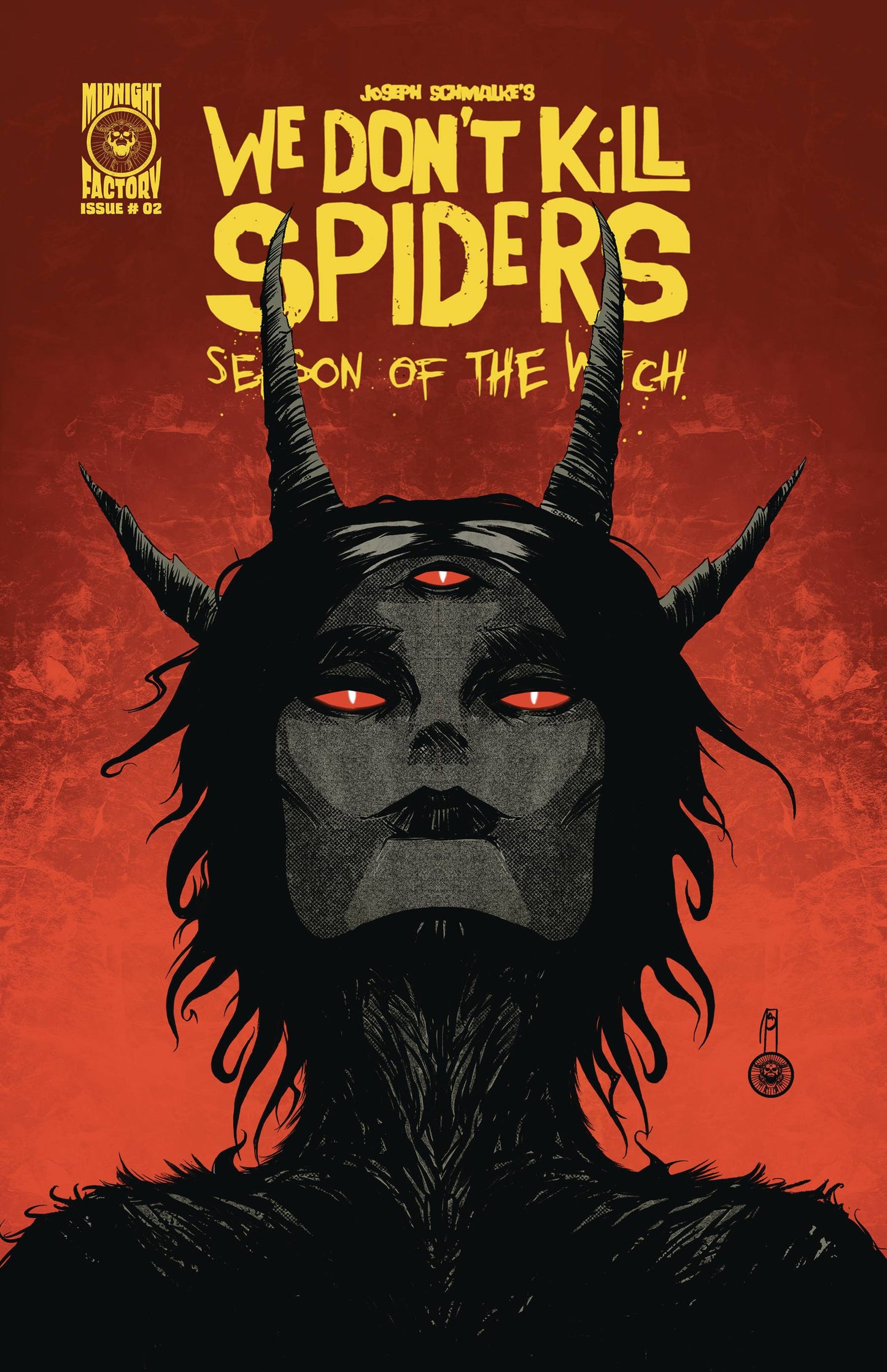 MIDNIGHT FACTORY NEW THIS WEEK WE DONT KILL SPIDERS SEASON OF THE WITCH #2 CVR A JOSEPH SCHMALKE