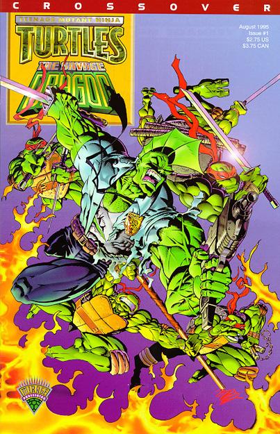 Mirage COMIC BOOK Teenage Mutant Ninja Turtles-Savage Dragon Crossover #1 - CVR A (VF)