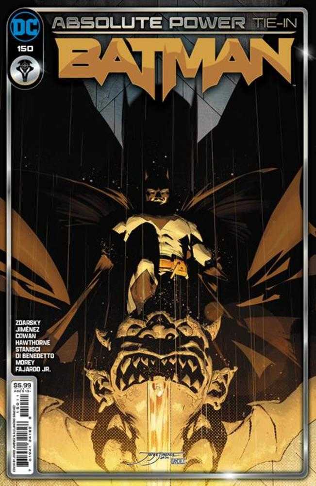 NEW THIS WEEK COMIC BOOK Batman #150 Cover A Jorge Jimenez (Absolute Power)