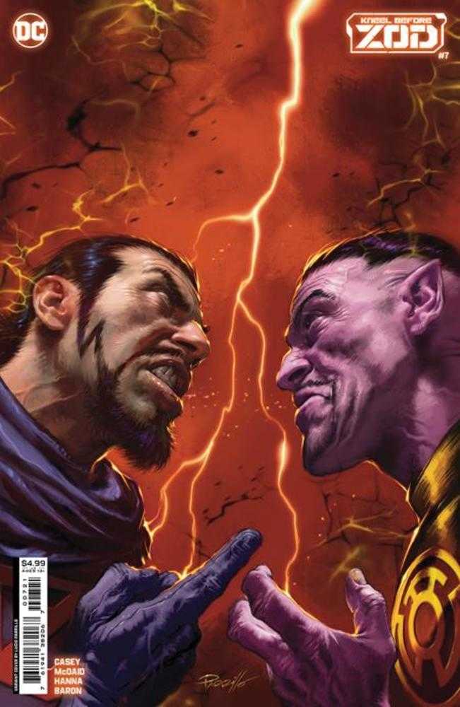 NEW THIS WEEK COMIC BOOK Kneel Before Zod #7 (Of 12) Cover B Lucio Parrillo Card Stock Variant