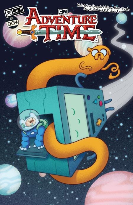 Oni Press COMIC BOOK ADVENTURE TIME (2025) #4 CVR A NICK WINN