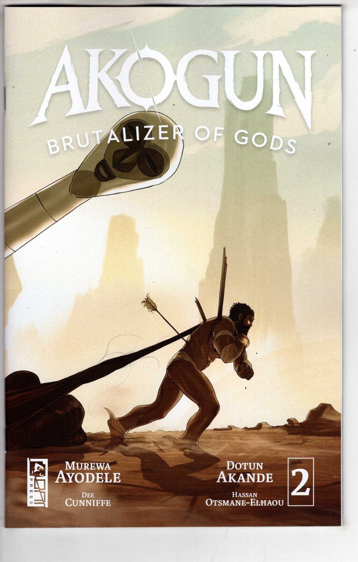 Oni Press COMIC BOOK Akogun Brutalizer Of Gods #2 (Of 3) Cover A Dotun Akande Wraparound