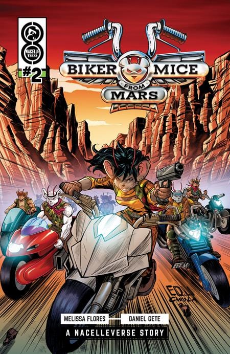 Oni Press COMIC BOOK BIKER MICE FROM MARS (2025) #2 CVR A EDU SOUZA