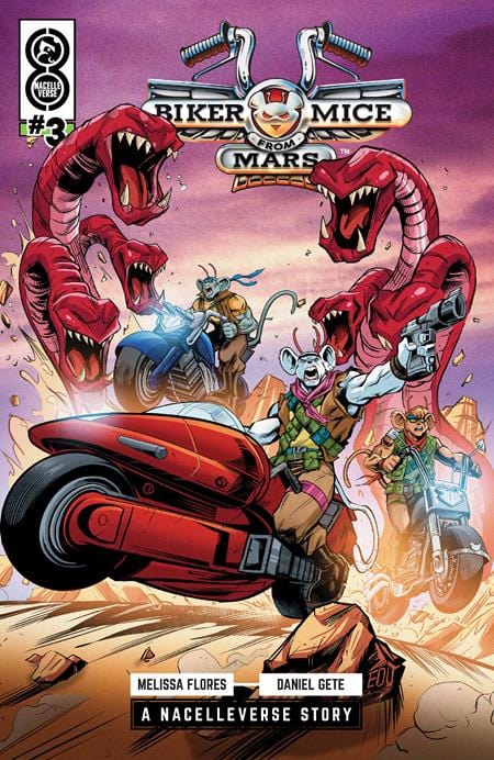 Oni Press COMIC BOOK BIKER MICE FROM MARS (2025) #3 CVR A EDU SOUZA