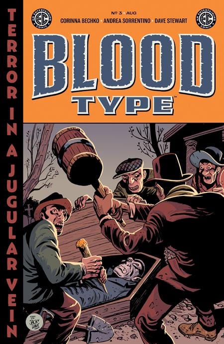 Oni Press COMIC BOOK EC BLOOD TYPE #3 (OF 4) CVR C INC 1:10 ALBERT MONTEYS EC HOMAGE VAR