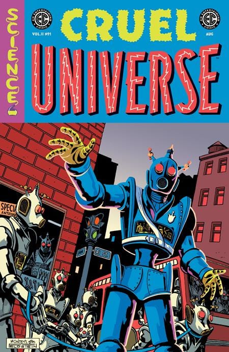 Oni Press COMIC BOOK EC CRUEL UNIVERSE 2 #1 (OF 12) CVR E INC 1:10 ALBERT MONTEYS EC HOMAGE VAR