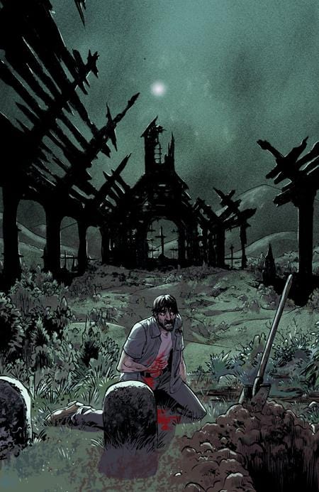 Oni Press COMIC BOOK MINE IS A LONG LONESOME GRAVE #4 (OF 4) CVR C INC 1:20 MATTHEW ROBERTS VAR (MR)