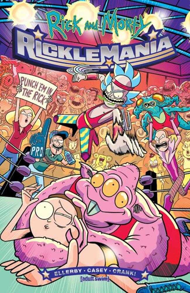 Oni Press COMIC BOOK Rick And Morty Ricklemania #1 (Of 4) Cover A Marc Ellerby