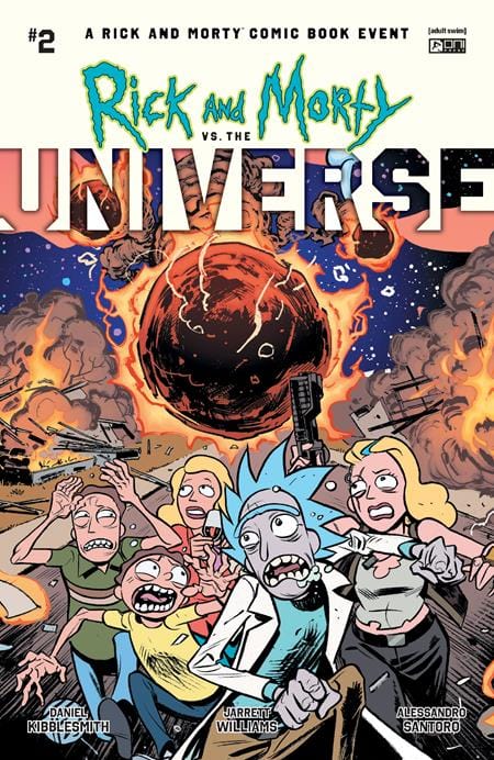Oni Press COMIC BOOK RICK AND MORTY VS THE UNIVERSE #2 (OF 4) CVR A DAVE BARDIN