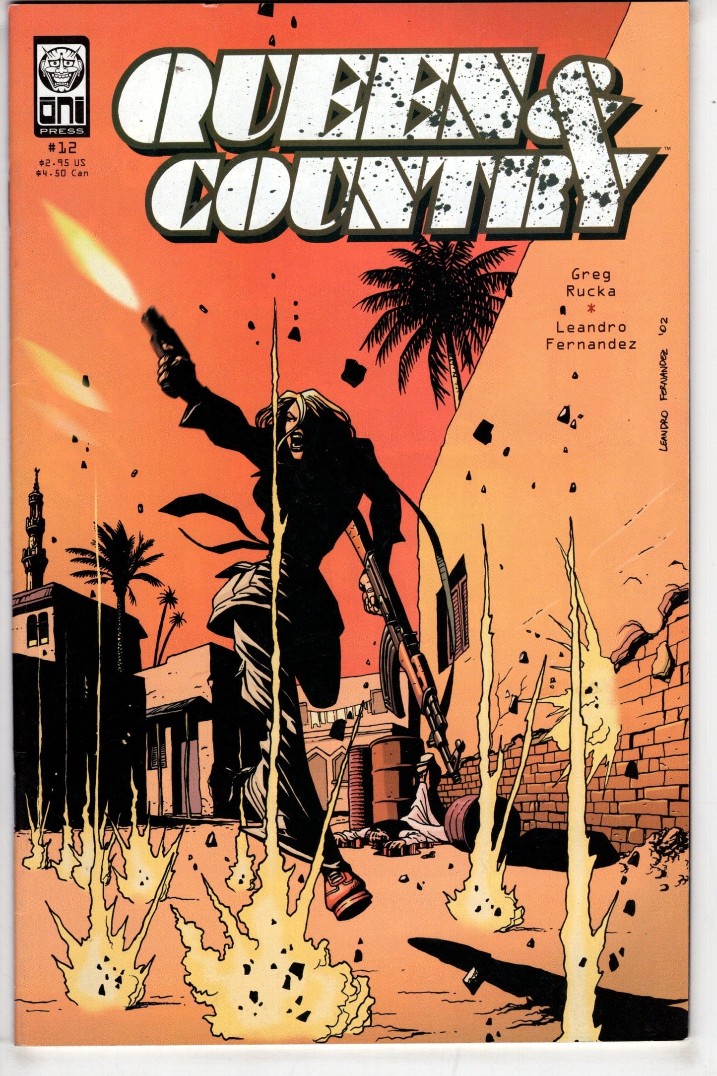 Oni Press Comics Queen & Country (2001 series) #12