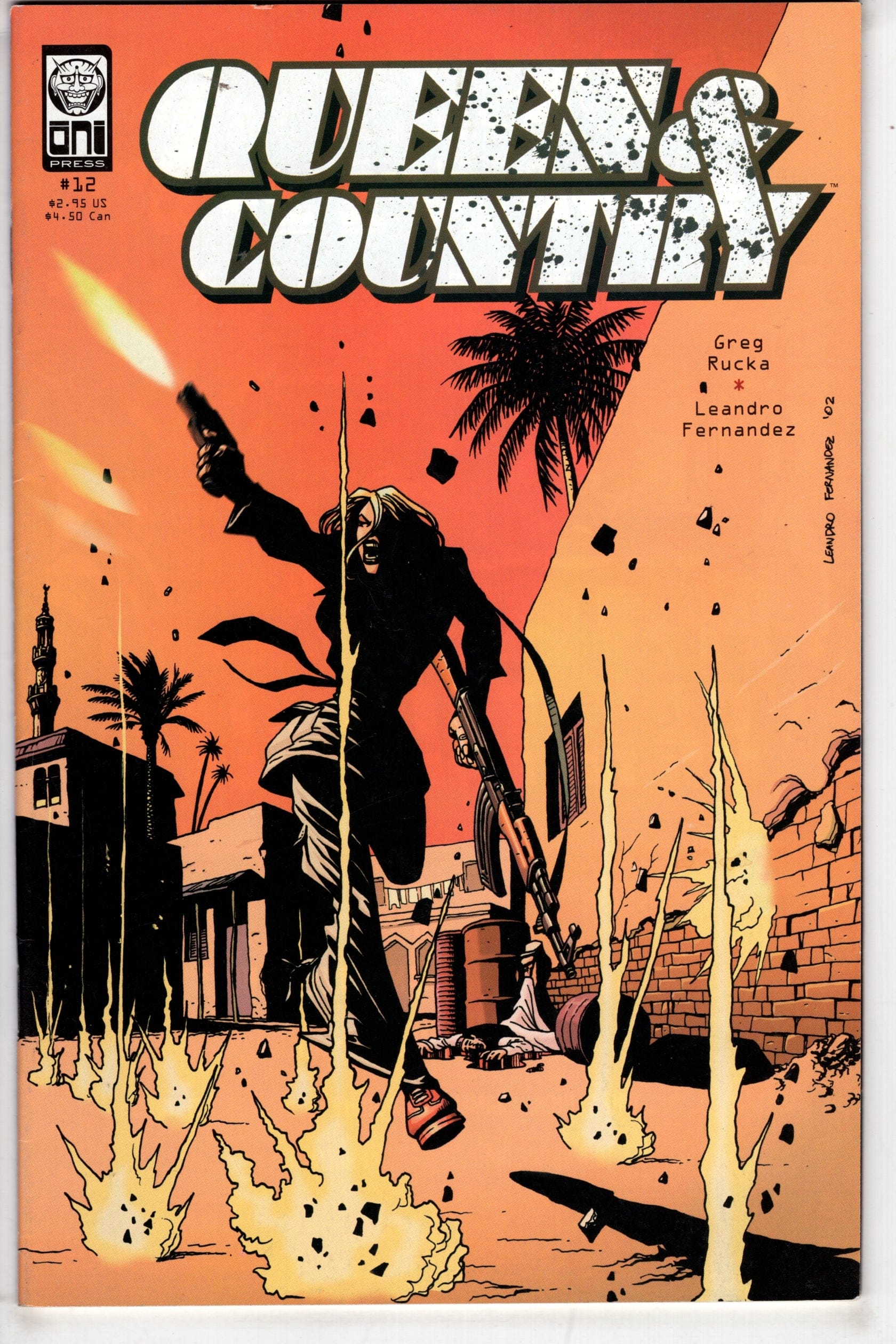 Oni Press Comics Queen & Country (2001 series) #12