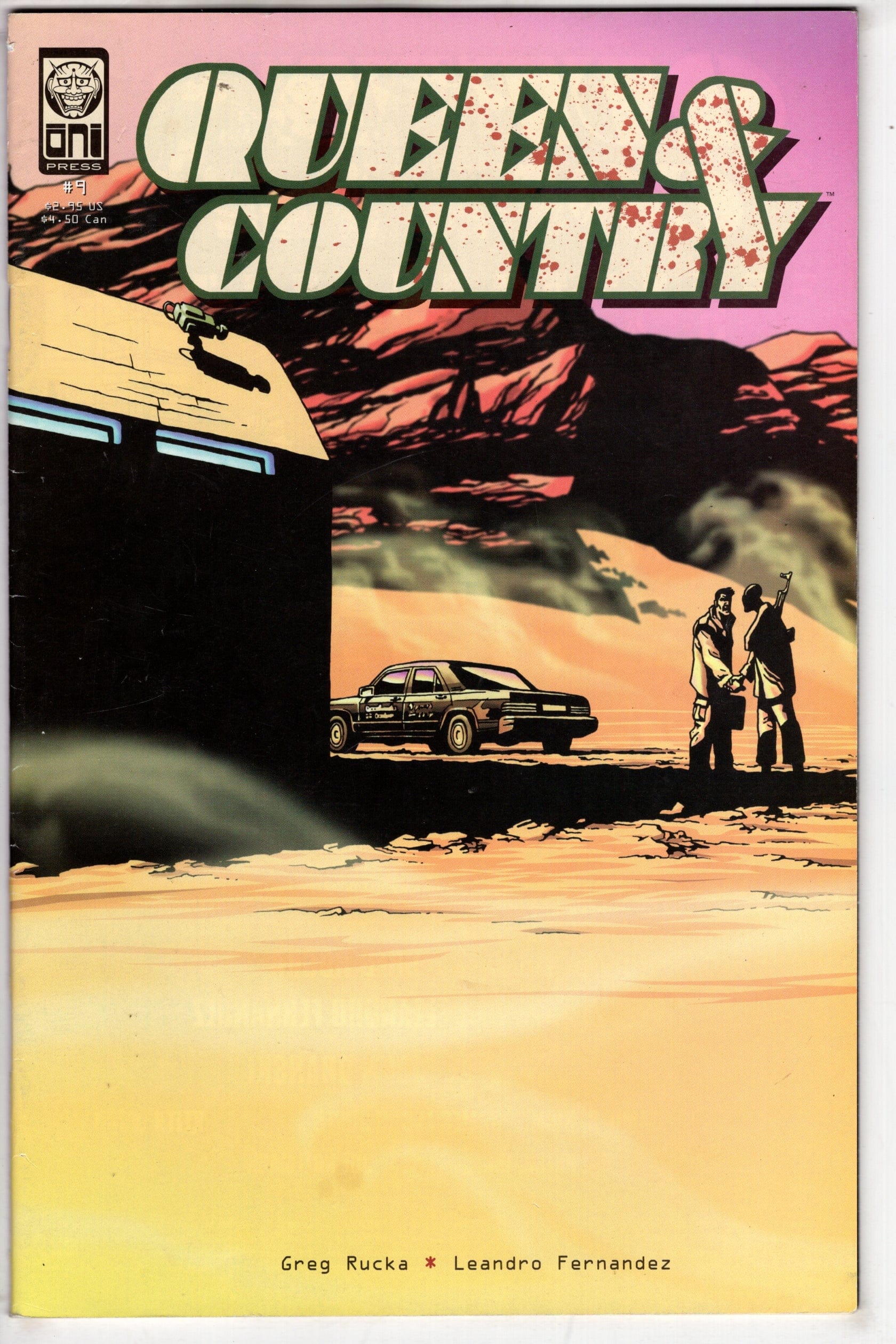 Oni Press Comics Queen & Country (2001 series) #9