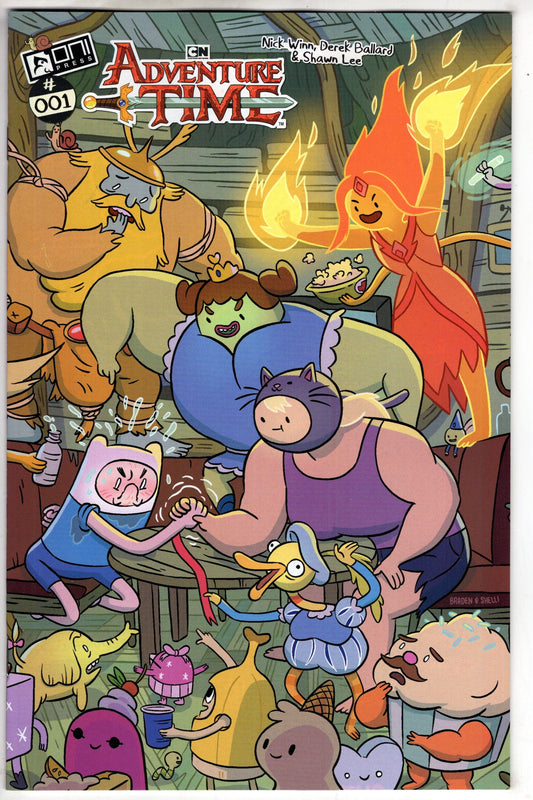 ONI PRESS INC. COMIC BOOK ADVENTURE TIME (2025) #1 CVR I 10 COPY INCV INTERLOCKING