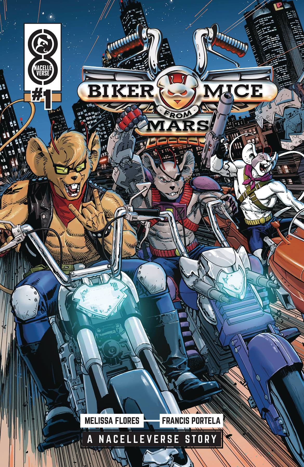 ONI PRESS INC. COMIC BOOK BIKER MICE FROM MARS #1 (OF 3) CVR A WEAVER