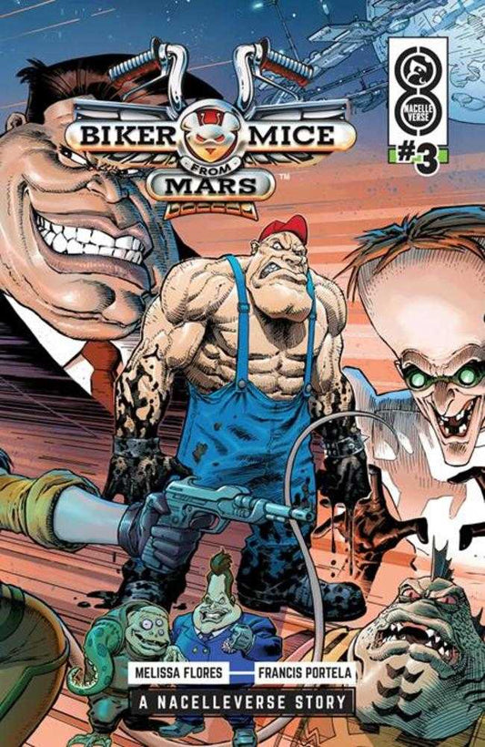 ONI PRESS INC. COMIC BOOK Biker Mice From Mars #3 (Of 3) Cover A Dustin Weaver