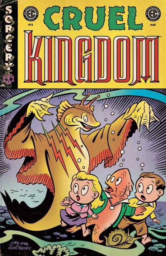 ONI PRESS INC. COMIC BOOK EC Cruel Kingdom #3 (Of 4) Cover C 1 in 10 Jay Stephens Homage Variant