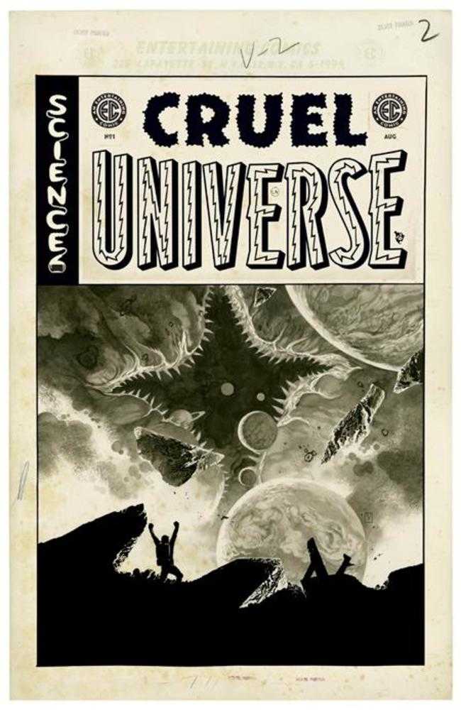 ONI PRESS INC. COMIC BOOK EC Cruel Universe #1 (Of 5) Cover G Inc 1:20 Jh Williams III Black & White Artist Edition Variant (Mature)