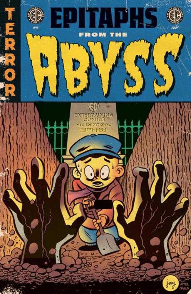 ONI PRESS INC. COMIC BOOK EC Epitaphs From The Abyss #1 (Of 5) Cover F 1 in 10 Inc Jay Stevens Homage Variant