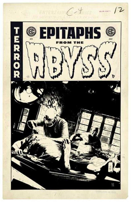 ONI PRESS INC. COMIC BOOK EC Epitaphs From The Abyss #1 (Of 5) Cover G 1:20 Inc Andrea Sorrentino Black & White Artist Edtion Variant