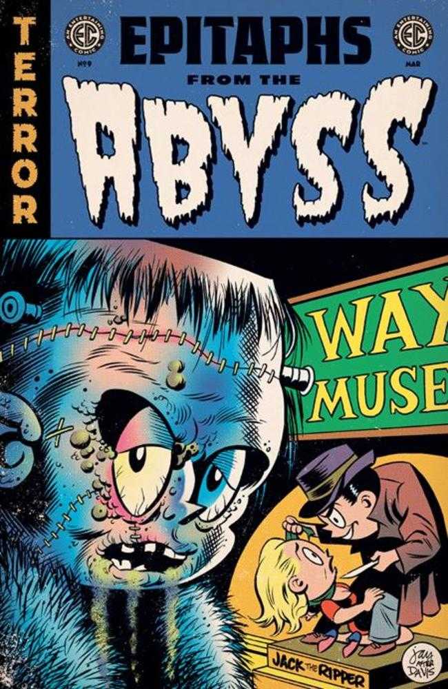 ONI PRESS INC. COMIC BOOK EC Epitaphs From The Abyss #9 (Of 12) Cover C 1 in 10 Jay Stephens Homage Variant