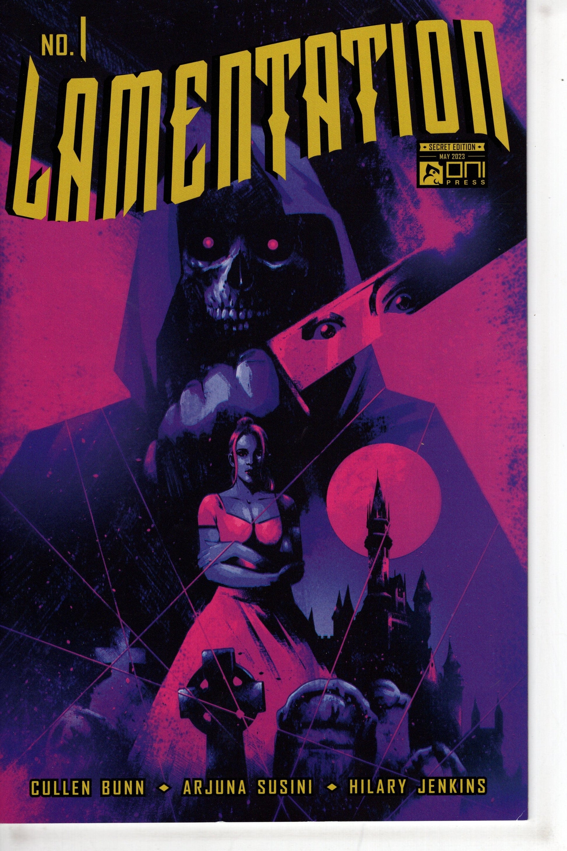 ONI PRESS INC. COMIC BOOK Lamentation #1 SECRET EDITION VARIANT (Mature)
