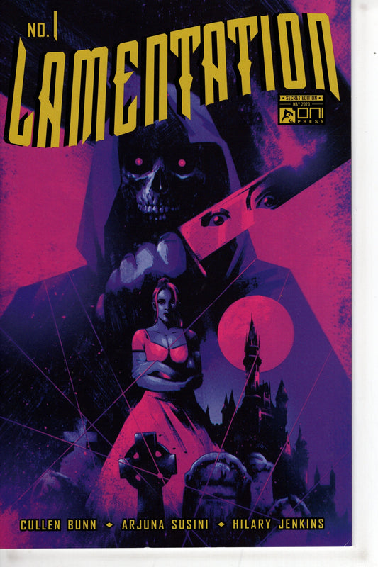 ONI PRESS INC. COMIC BOOK Lamentation #1 SECRET EDITION VARIANT (Mature)