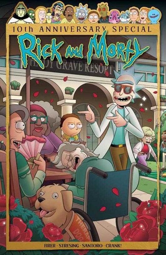 ONI PRESS INC. COMIC BOOK Rick And Morty 10th Anniversary Special #1 (One Shot) Cover C Suzi Blake Variant
