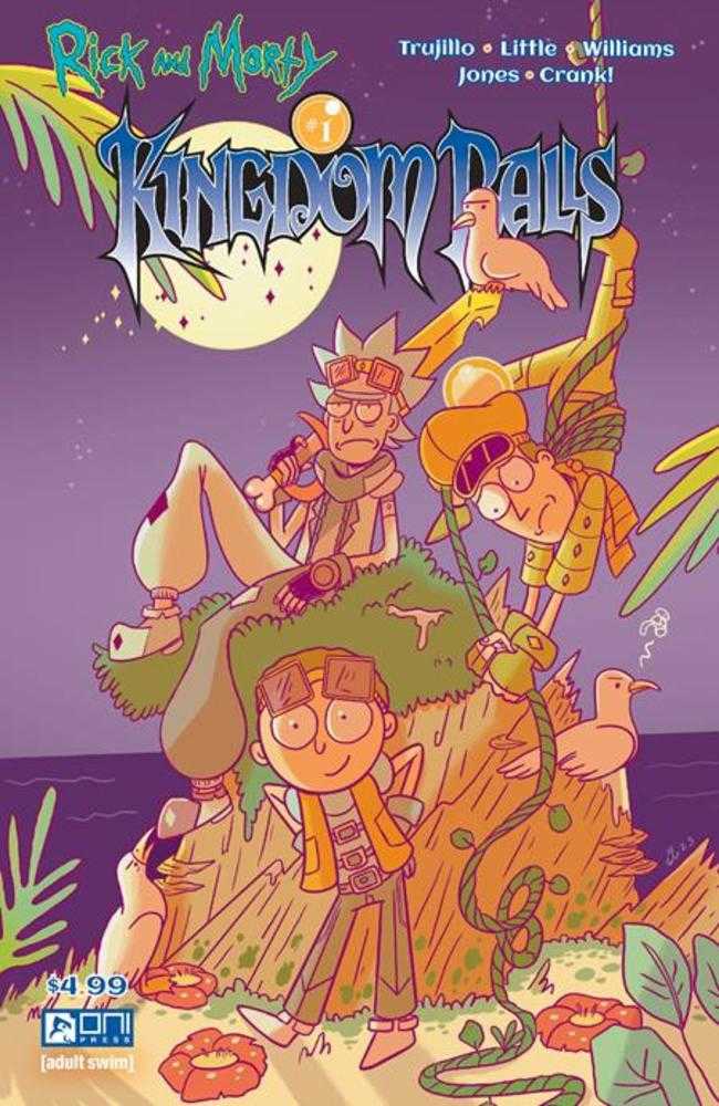 ONI PRESS INC. COMIC BOOK Rick And Morty Kingdom Balls #1 (Of 4) Cover B Gina Allnatt Variant (Mature)