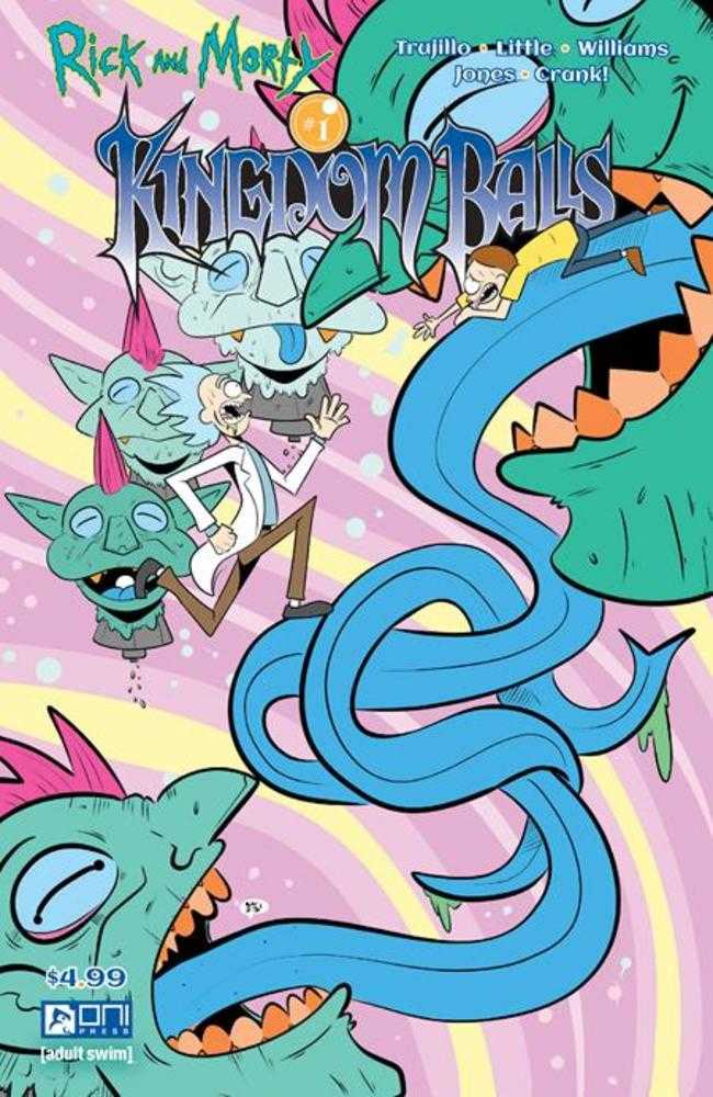ONI PRESS INC. COMIC BOOK Rick And Morty Kingdom Balls #1 (Of 4) Cover C Lane Lloyd Variant (Mature)