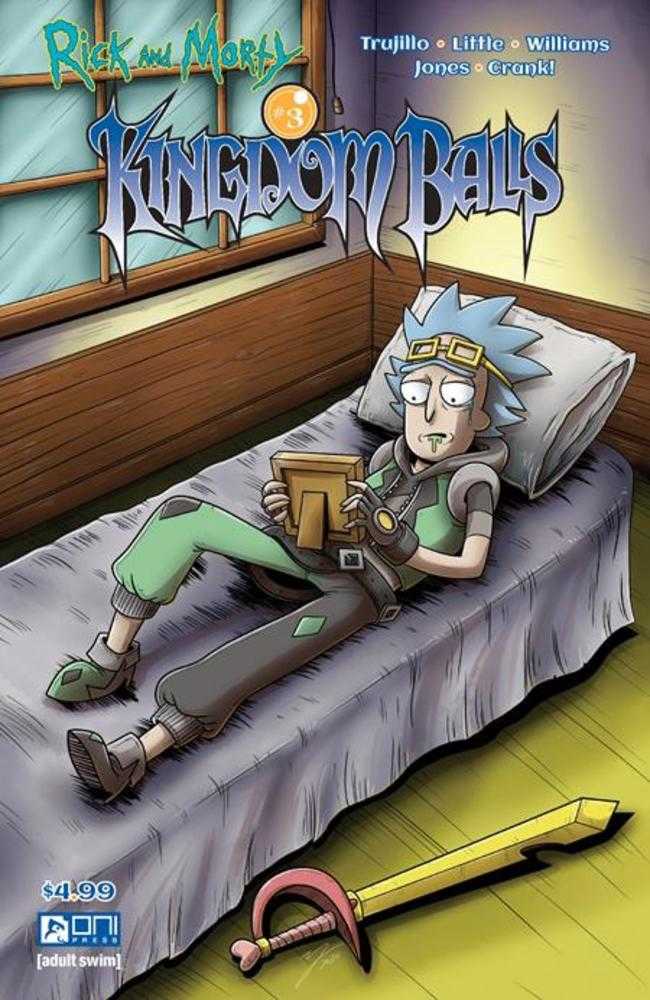 ONI PRESS INC. COMIC BOOK Rick And Morty Kingdom Balls #3 (Of 4) Cover B Mike Vasquez (Mature)