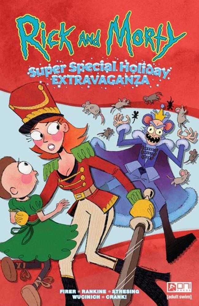 ONI PRESS INC. COMIC BOOK Rick And Morty Super Special Holiday Extravaganza #1 Cover B