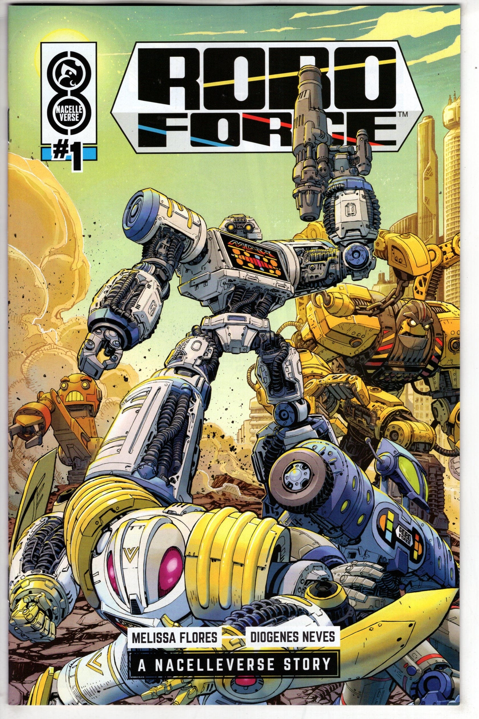 ONI PRESS INC. COMIC BOOK Roboforce #1 (Of 3) Cover A Dustin Weaver