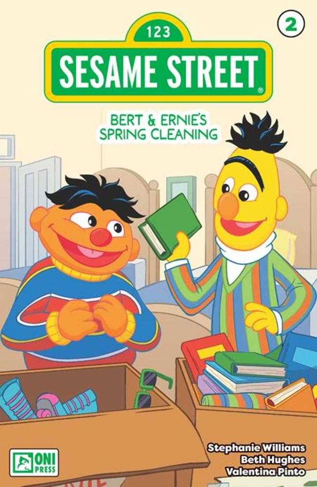 ONI PRESS INC. COMIC BOOK Sesame Street #2 Cover A Beth Hughes