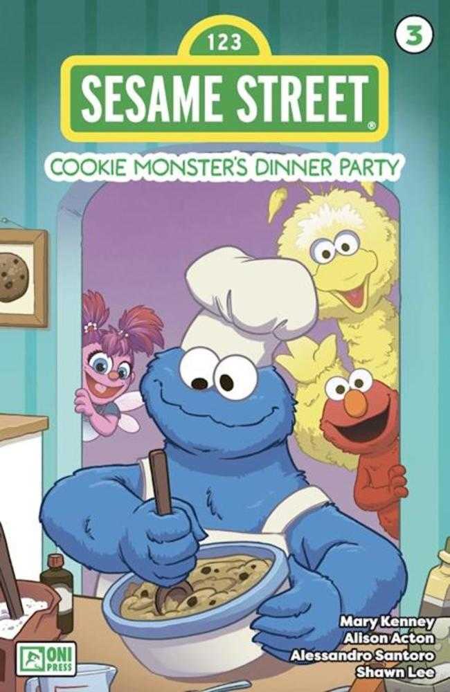 ONI PRESS INC. COMIC BOOK Sesame Street #3 (Of 4) Cover A Alison Acton