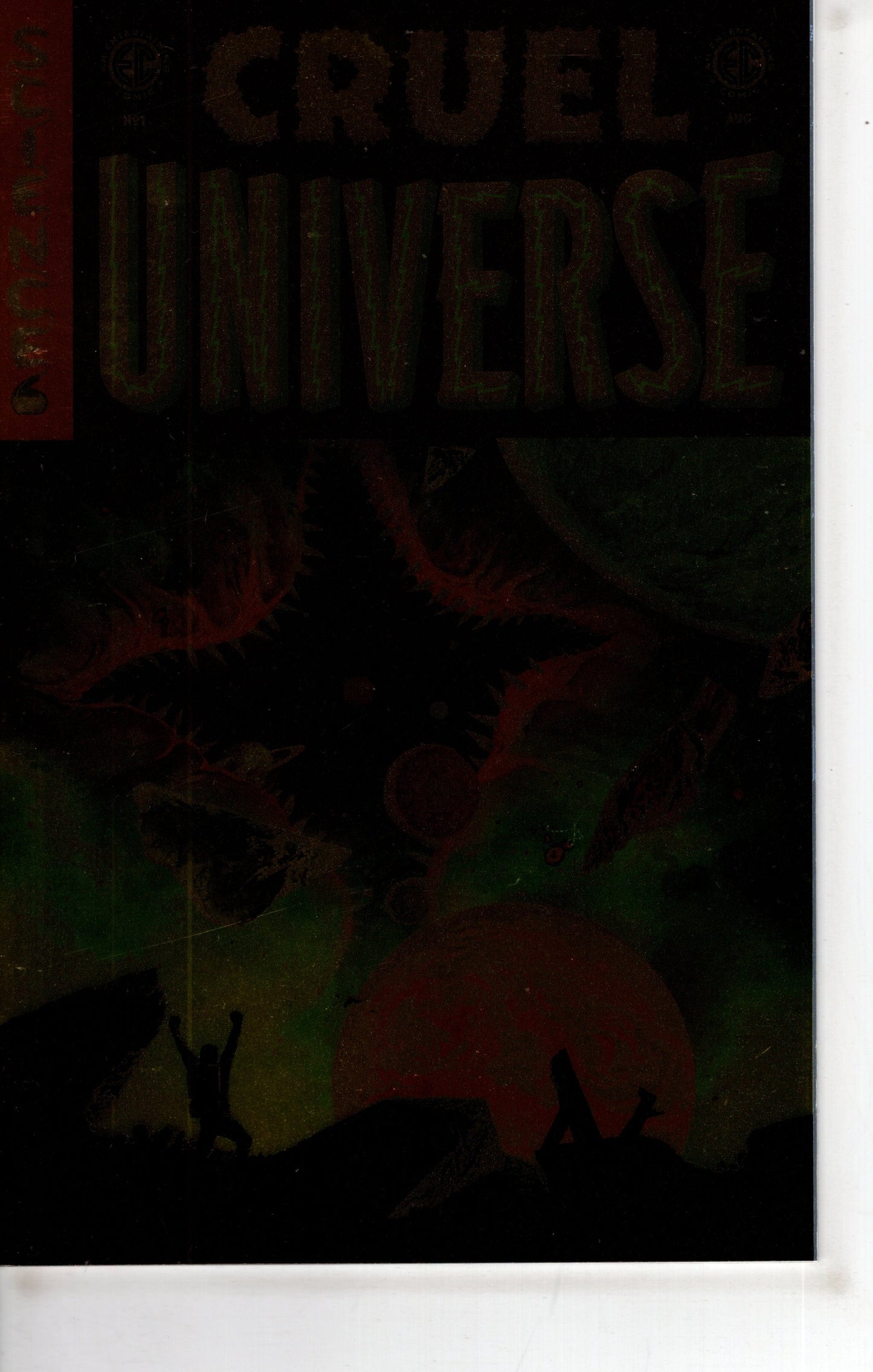 ONI PRESS INC. COMIC BOOKS EC Cruel Universe #1 (Of 5) Cover D Jh Williams III Gold Foil Variant (Mature) Allocations May Occur