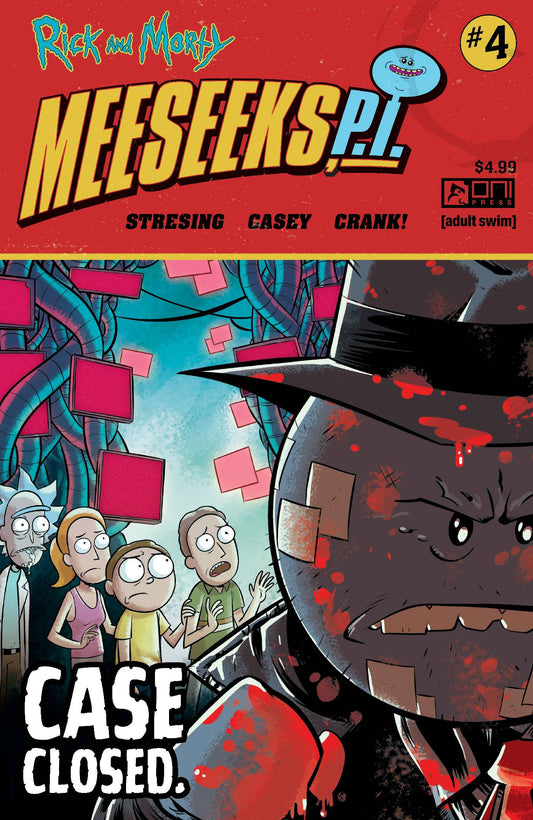 ONI PRESS INC. Comics RICK AND MORTY MEESEEKS PI #4 CVR A STRESING (MR)-Clearance Book