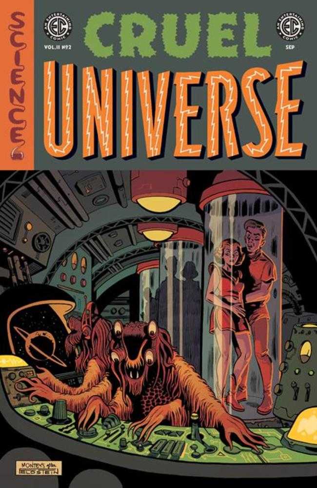 ONI PRESS INC. NEW LAST WEEK EC Cruel Universe 2 #2 (Of 12) Cover C 1 in 10 Albert Monteys EC Homage Variant