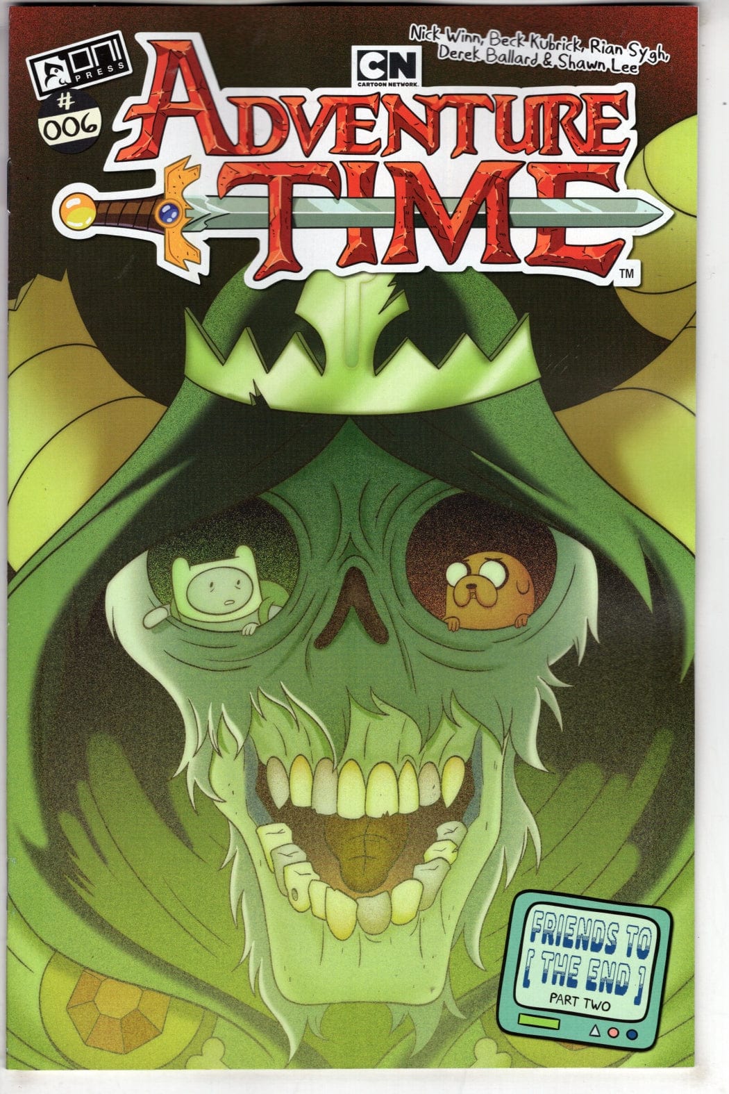 Oni Press NEW THIS WEEK ADVENTURE TIME (2025) #6 CVR A NICK WINN