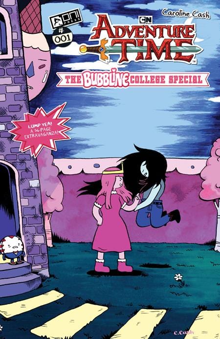 Oni Press NEW THIS WEEK ADVENTURE TIME (2025) THE BUBBLINE COLLEGE SPECIAL # 1 (ONE SHOT) CVR A CAROLINE CASH