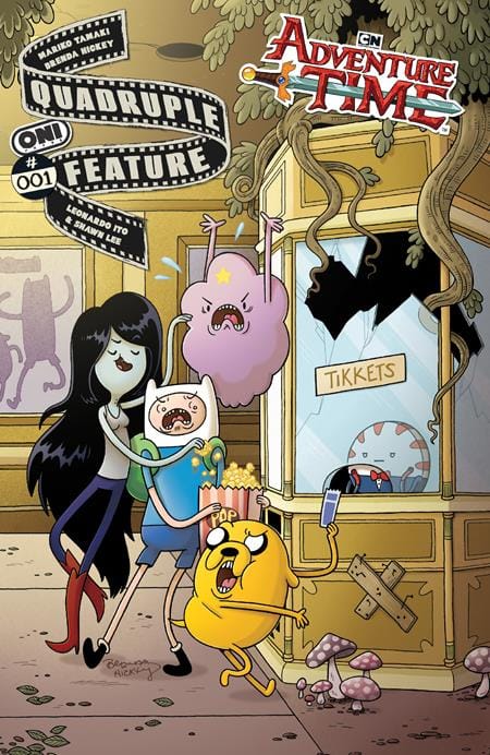 Oni Press NEW THIS WEEK ADVENTURE TIME QUADRUPLE FEATURE #1 (OF 4) CVR A BRENDA HICKEY (VF/NM)