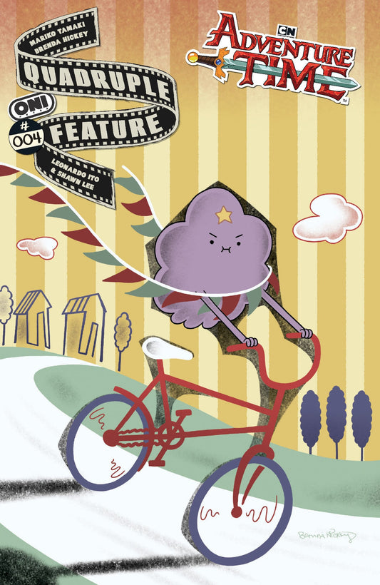 Oni Press NEW THIS WEEK ADVENTURE TIME QUADRUPLE FEATURE #4 CVR A BRENDA HICKEY (VF/NM)