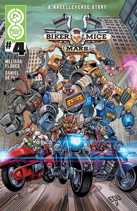 Oni Press NEW THIS WEEK BIKER MICE FROM MARS (2025) #4 CVR A EDU SOUZA