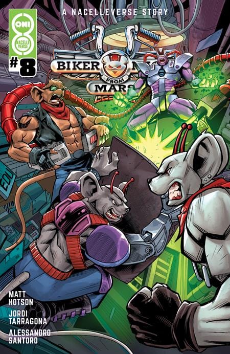 Oni Press NEW THIS WEEK BIKER MICE FROM MARS (2025) #8 CVR A EDU SOUZA (VF/NM)