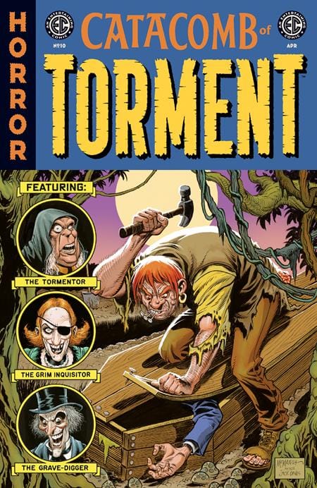 Oni Press NEW THIS WEEK EC CATACOMB OF TORMENT #10 CVR C INC 1:10 SHAWN MCMANUS EC HOMAGE VAR (VF/NM)