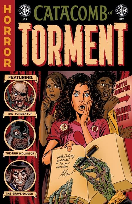 Oni Press NEW THIS WEEK EC CATACOMB OF TORMENT #5 CVR A MARK BUCKINGHAM