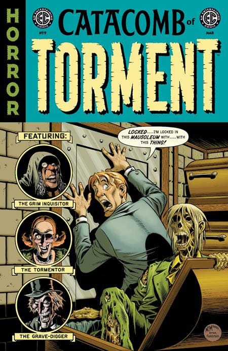 Oni Press NEW THIS WEEK EC CATACOMB OF TORMENT #9 CVR C INC 1:10 SHAWN MCMANUS EC HOMAGE VAR (VF/NM)