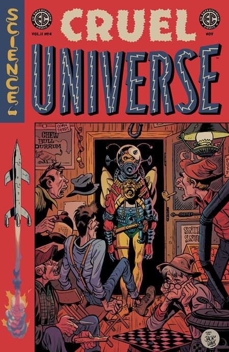 Oni Press NEW THIS WEEK EC CRUEL UNIVERSE 2 #4 (OF 12) CVR C INC 1:10 ALBERT MONTEYS EC HOMAGE VAR