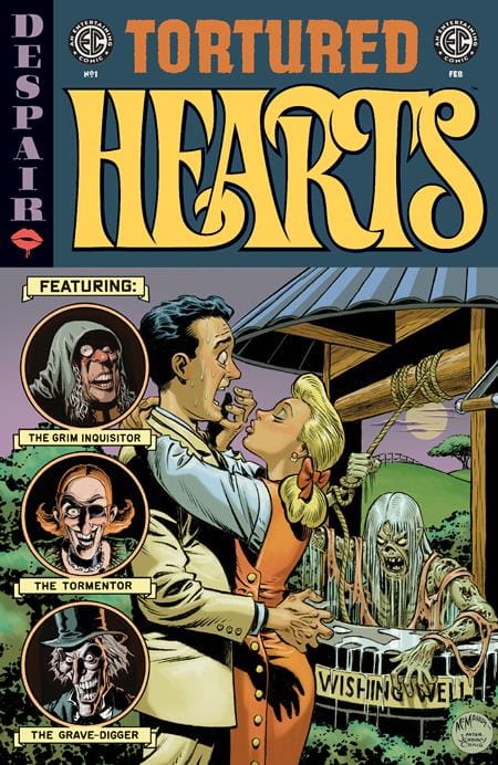 Oni Press NEW THIS WEEK EC TORTURED HEARTS #1 (ONE SHOT) CVR D INC 1:10 SHAWN MCMANUS EC HOMAGE VAR (VF/NM)