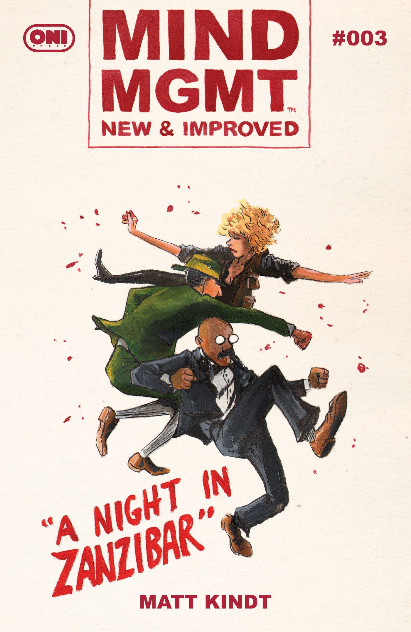 Oni Press NEW THIS WEEK MIND MGMT NEW & IMPROVED #3 CVR A MATT KINDT (VF/NM)