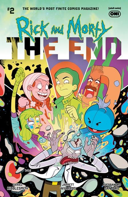 Oni Press NEW THIS WEEK RICK AND MORTY THE END #2 (OF 6) CVR A DAVE BARDIN (VF/NM)